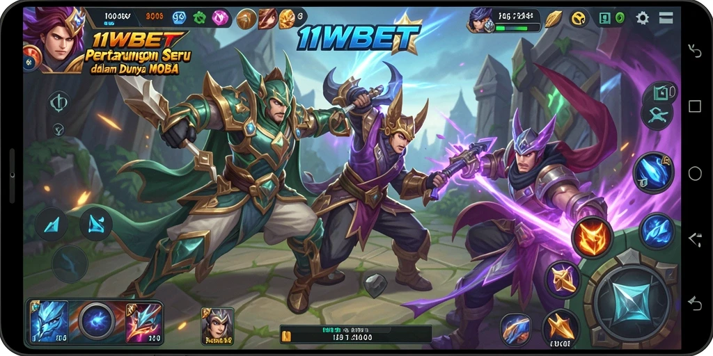 Gameplay seru dan grafis menawan di 11WBET.