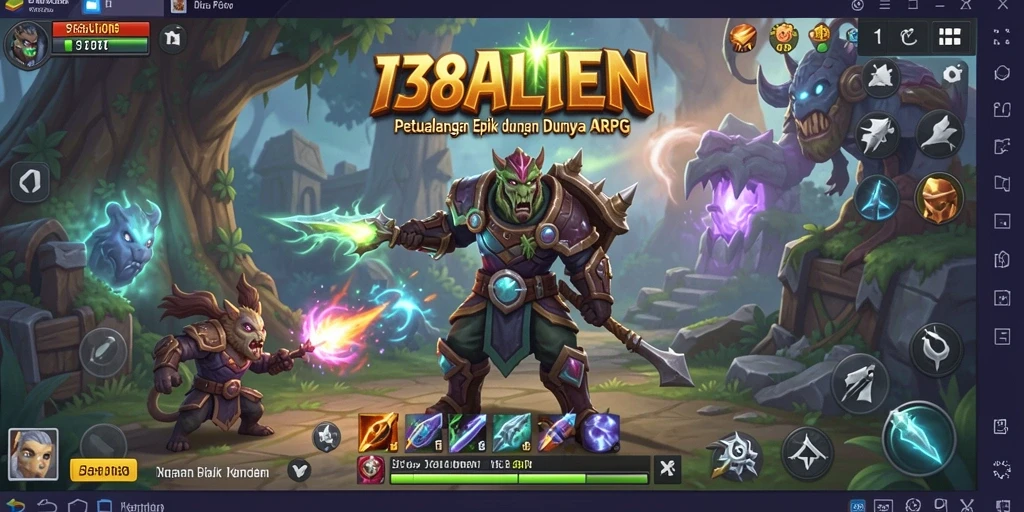 Tampilan gameplay mendebarkan di <strong>138ALIEN</strong> yang penuh aksi dan petualangan.