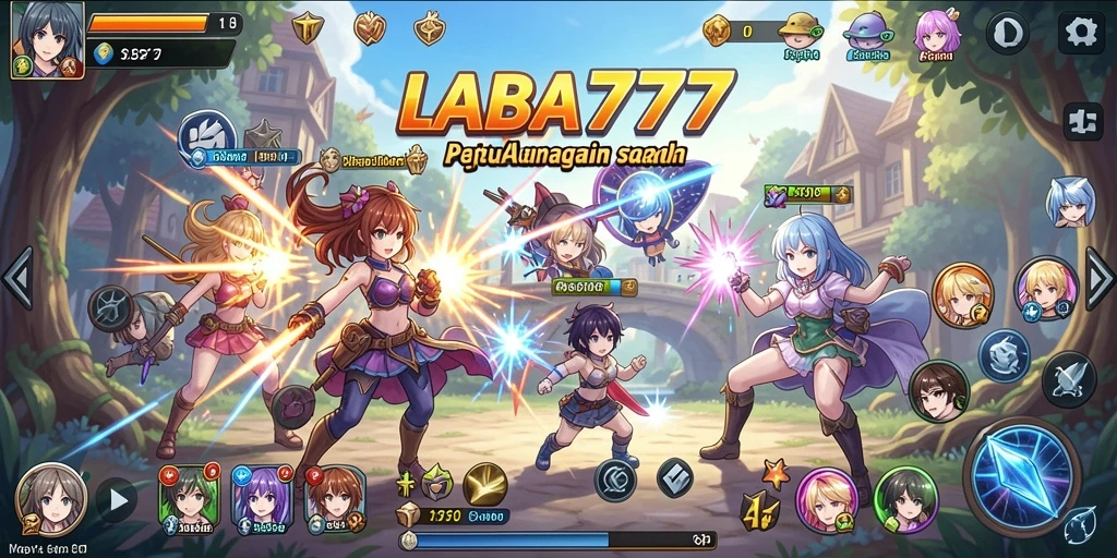Tampilan gameplay LABA777 yang penuh aksi dan petualangan.