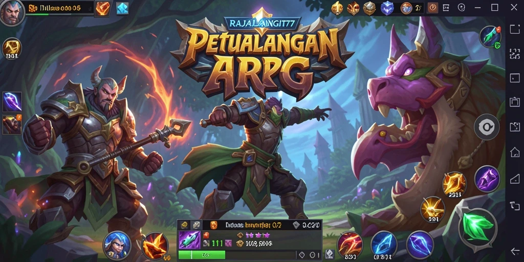 Tampilan menarik dari gameplay RAJALANGIT77 yang penuh aksi.