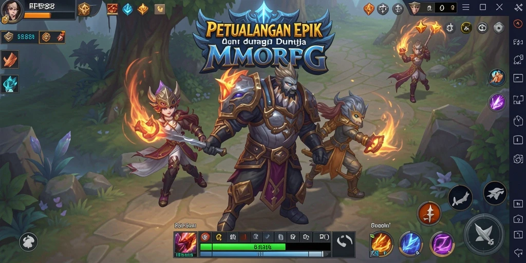 Tampilan menawan dari gameplay RP888 yang mengasyikkan.