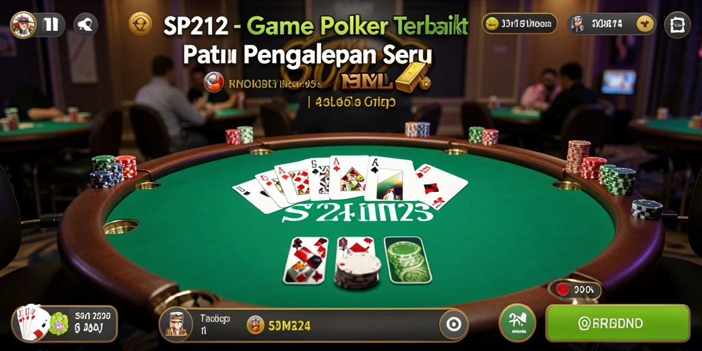 Gameplay Poker seru dalam SP212 dengan berbagai pilihan meja.
